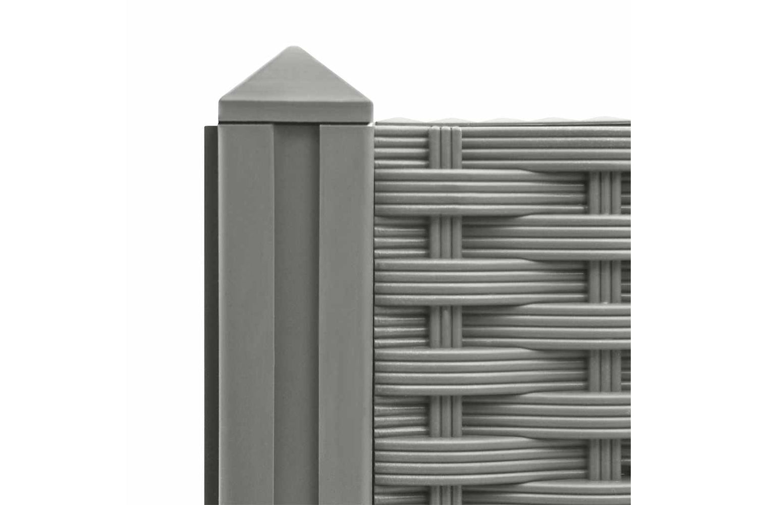 vidaXL 153301 Raised Bed 80x80x38cm Polypropylene-4