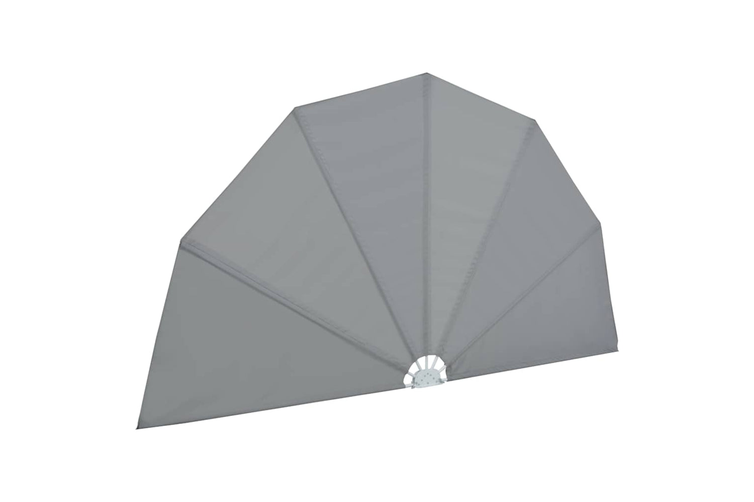 vidaXL 44576 Collapsible Terrace Side Awning Grey 200cm-4