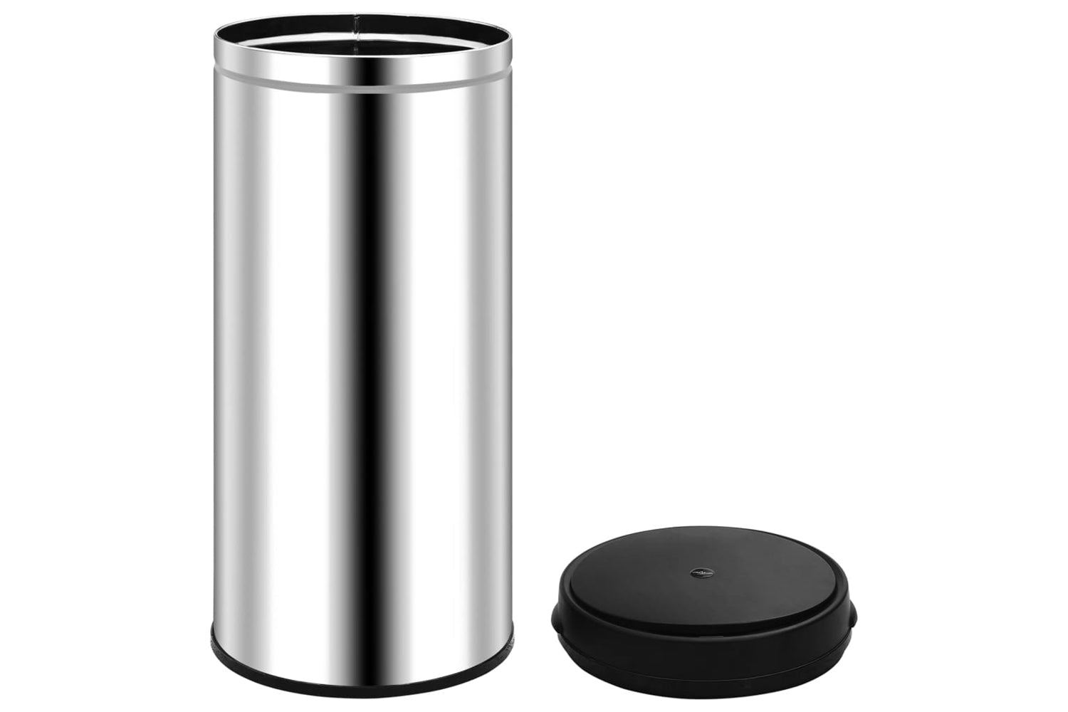 Vidaxl 322697 Automatic Sensor Dustbin 80 L Stainless Steel-4