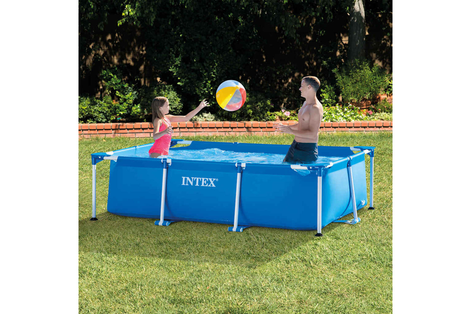Intex 91482 Intex Swimming Pool Rectangular Frame 260x160x65 Cm 28271np-4