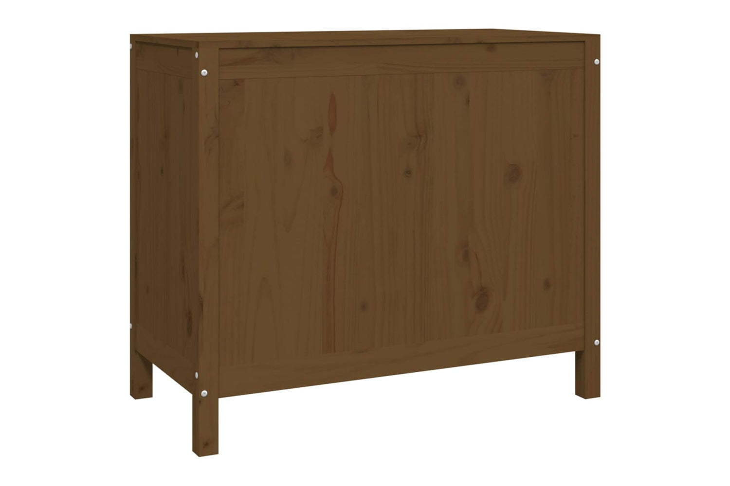 vidaXL 823582 Laundry Box Honey Brown 88.5x44x76cm Solid Wood Pine-4