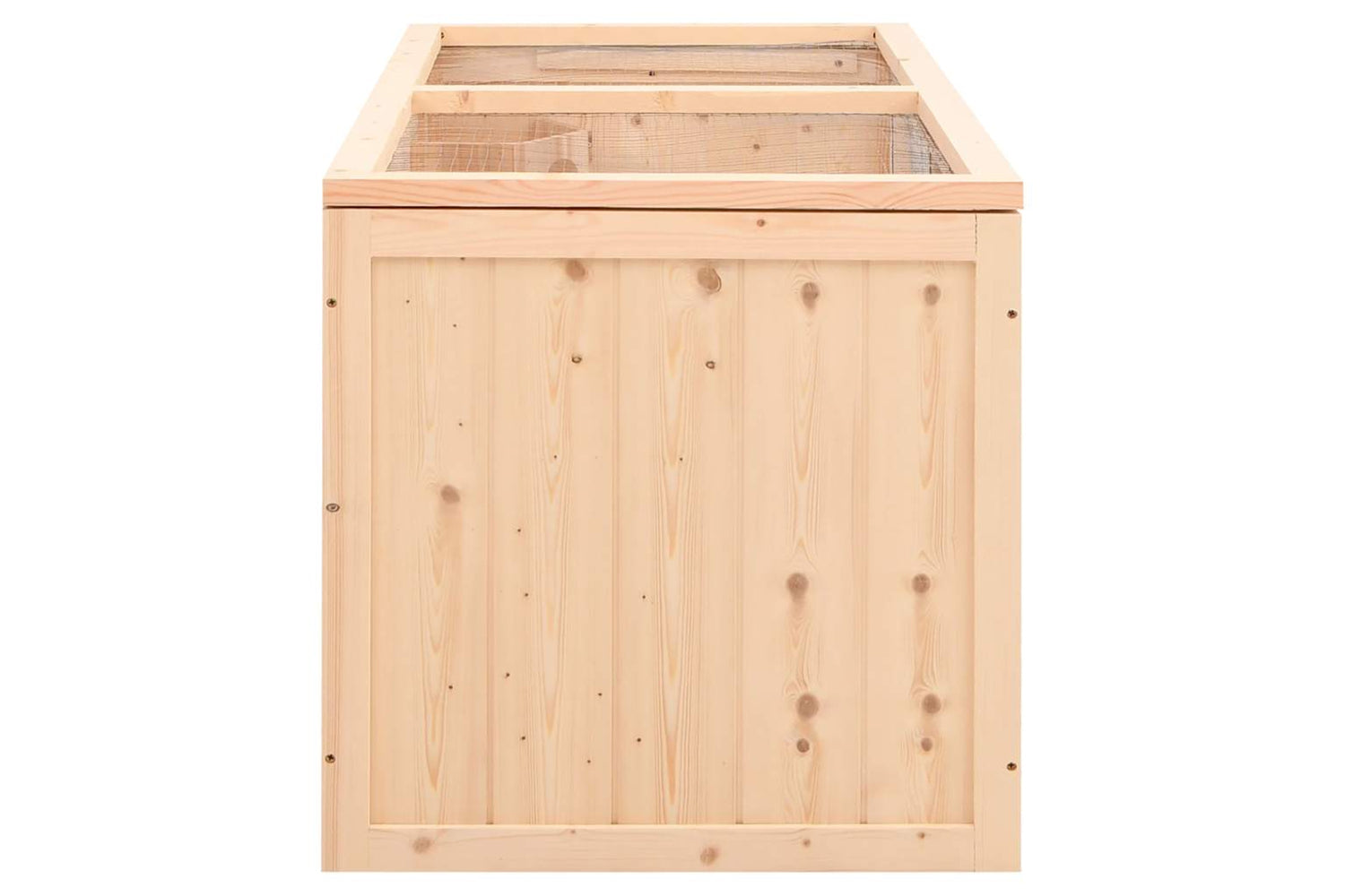 vidaXL 172380 Hamster Cage 104x52x54cm Solid Wood Fir-5