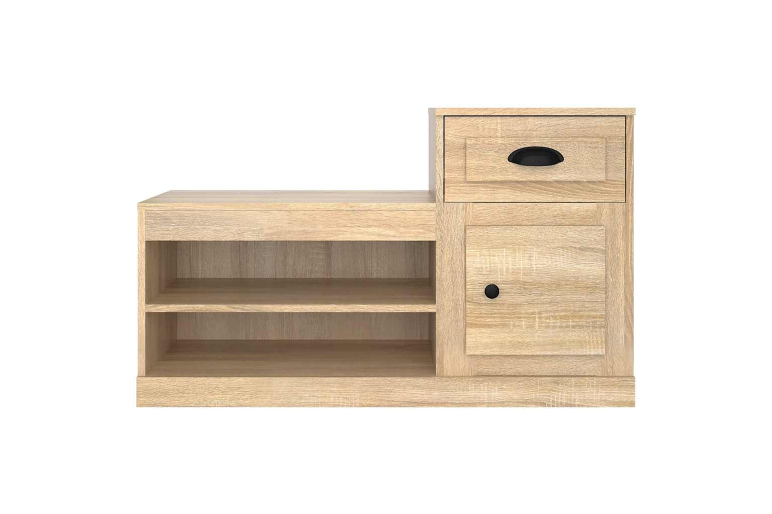 vidaXL 816419 Shoe Cabinet Sonoma Oak 100x42x60cm Engineered Wood-5