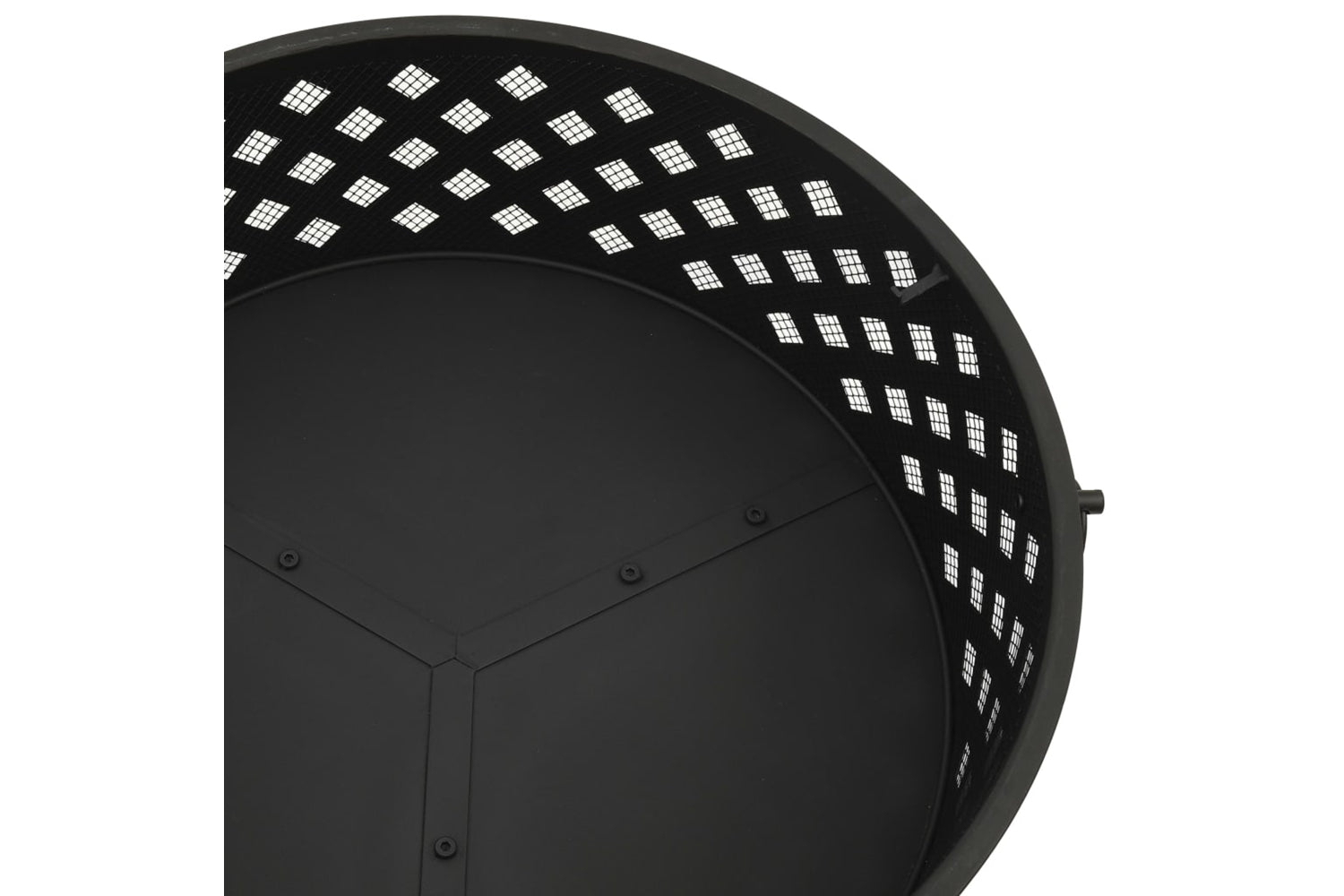vidaXL 311890 Fire Pit With Poker 68cm Xxl Steel-5