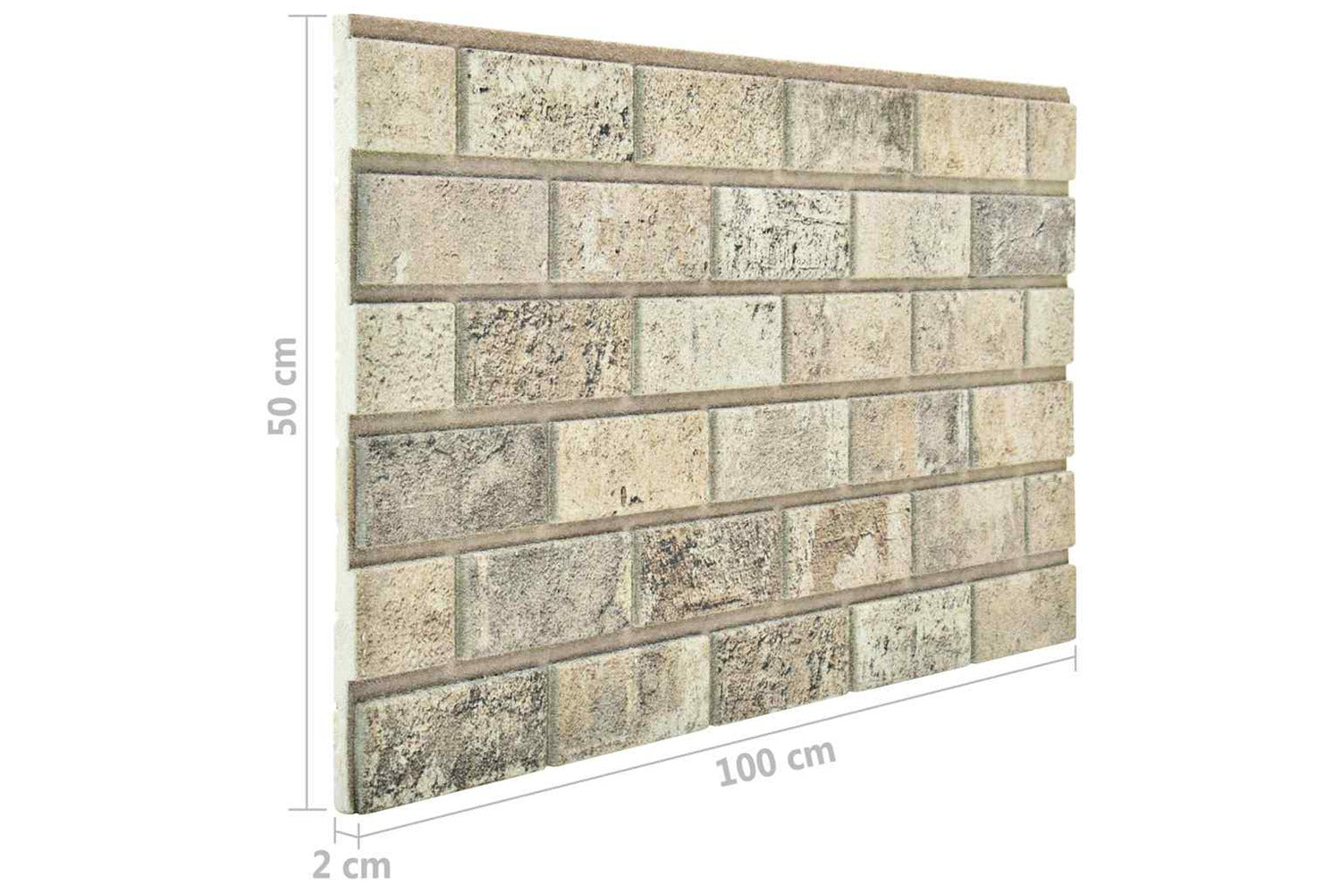 Vidaxl 3d Wall Panels With Sand Brick Design 10 Pcs Eps-8