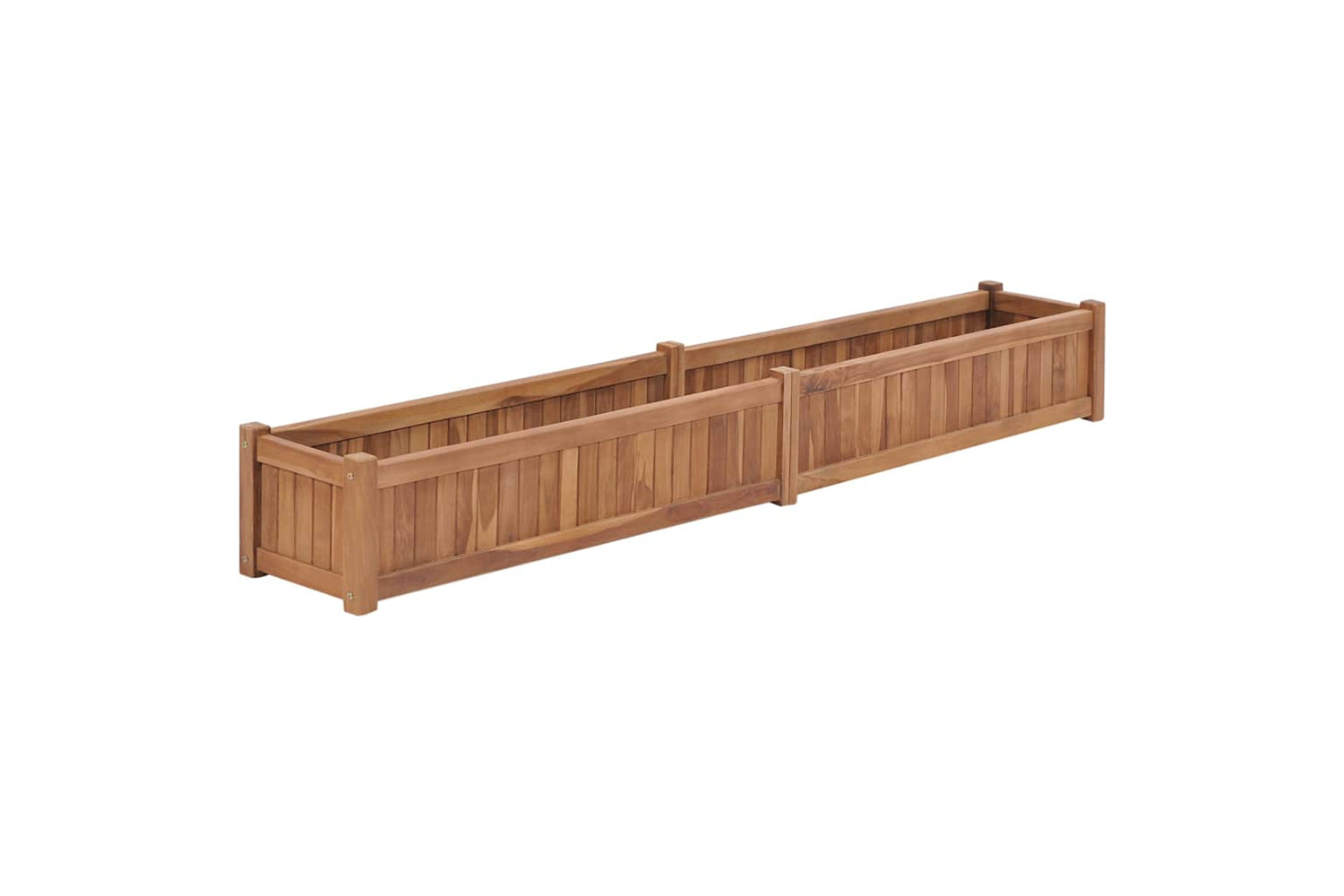 vidaXL 48970 Raised Bed 200x30x25cm Solid Teak Wood-3