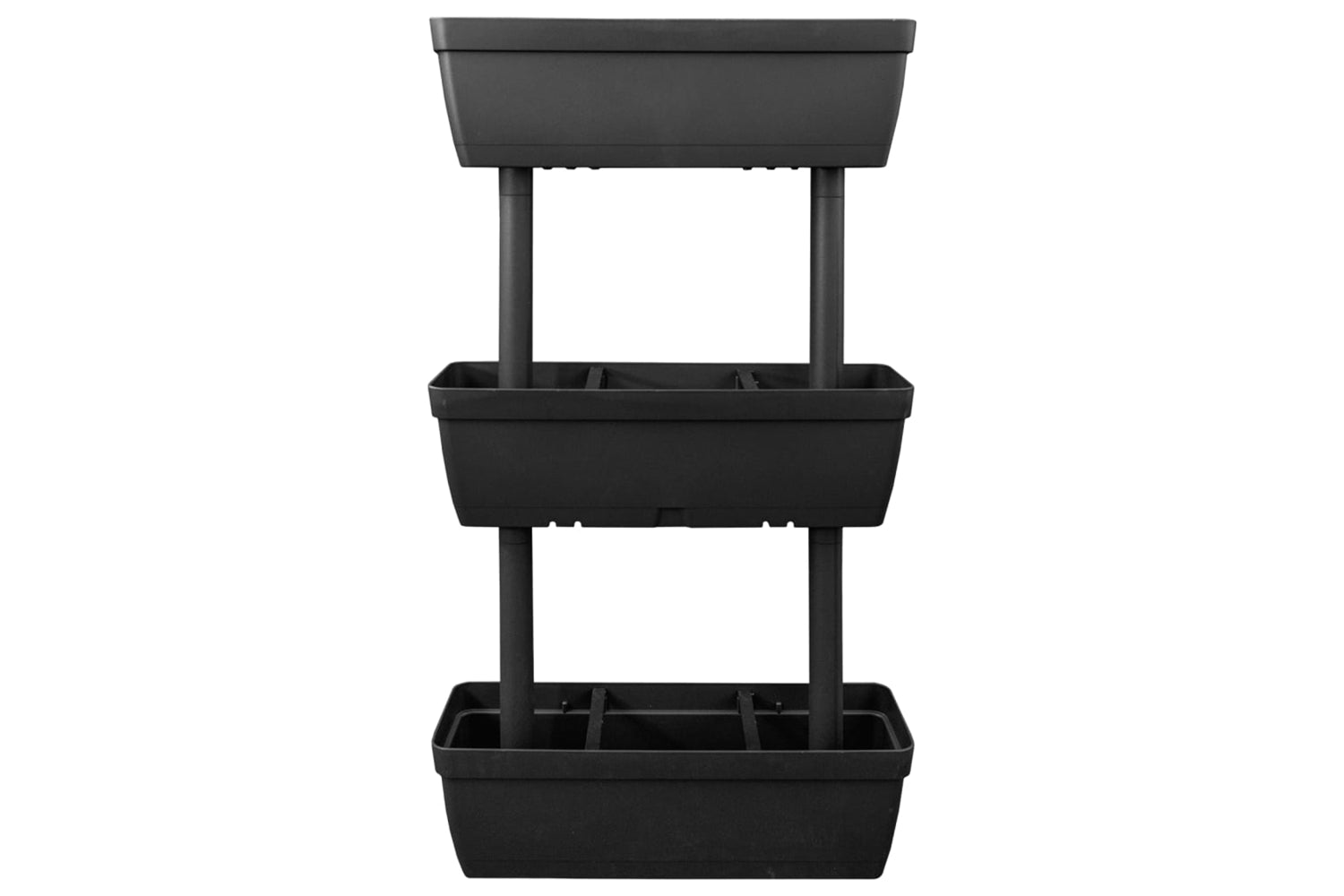 vidaXL 151823 Garden Planter 6 Pcs 100cm Anthracite-3
