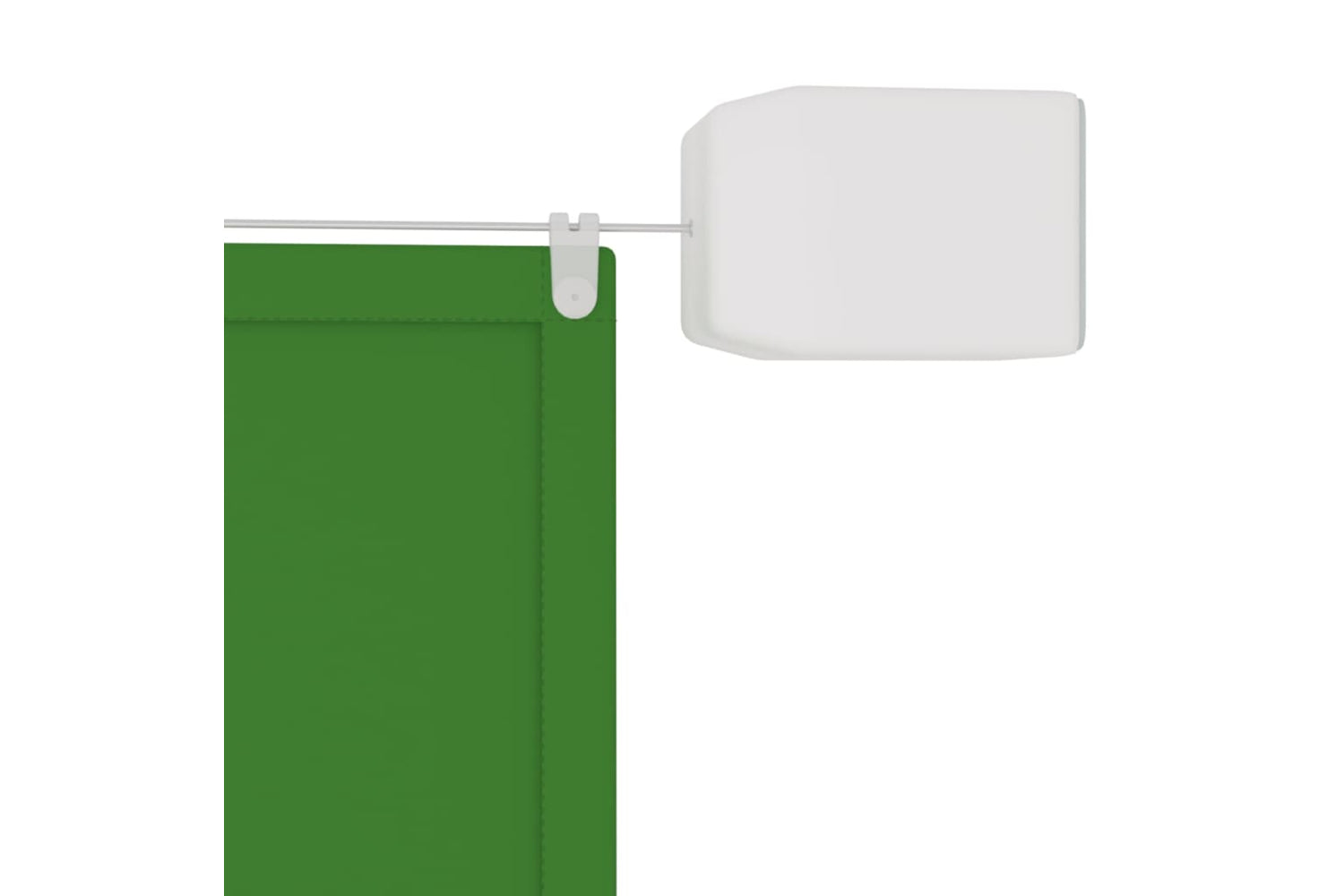 vidaXL 148334 Vertical Awning Light Green 250x420cm Oxford Fabric-3