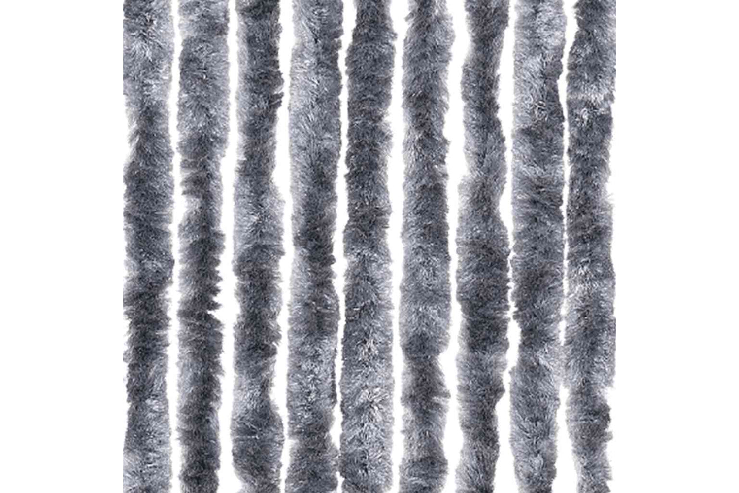vidaXL Insect Curtain Silver 56x185cm Chenille-5