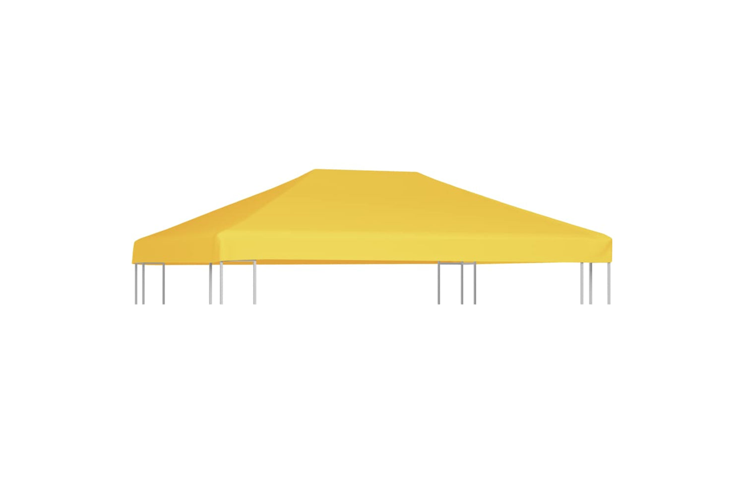 Vidaxl 312082 Gazebo Top Cover 270 G/mâ² 4x3 M Yellow-2