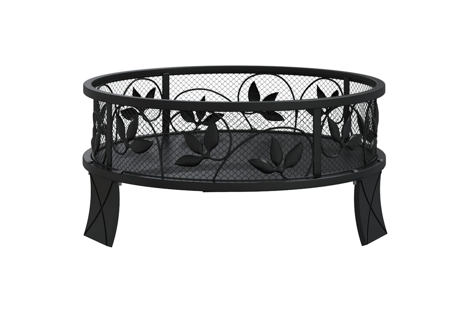 vidaXL 360063 Fire Pit With Poker 50cm Xxl Steel-3