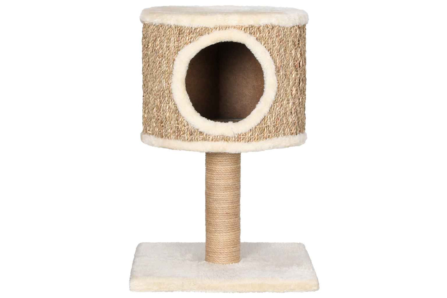 Vidaxl Cat Tree With Condo And Scratching Post 52 Cm Seagrass-3