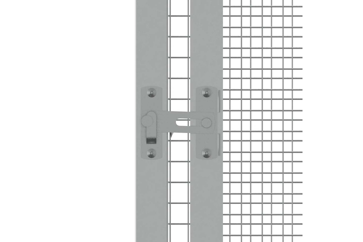 Vidaxl Bird Cage Anthracite 213.5x217.5x211.5 Cm Galvanised Steel-5