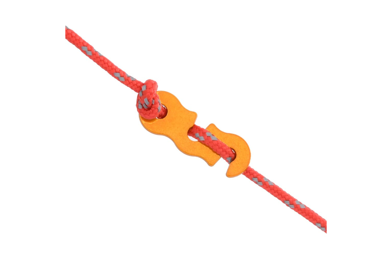 vidaXL 4008134 Tent Guy Ropes With Spanners Reflective 8 Pcs 4 M 4mm-6