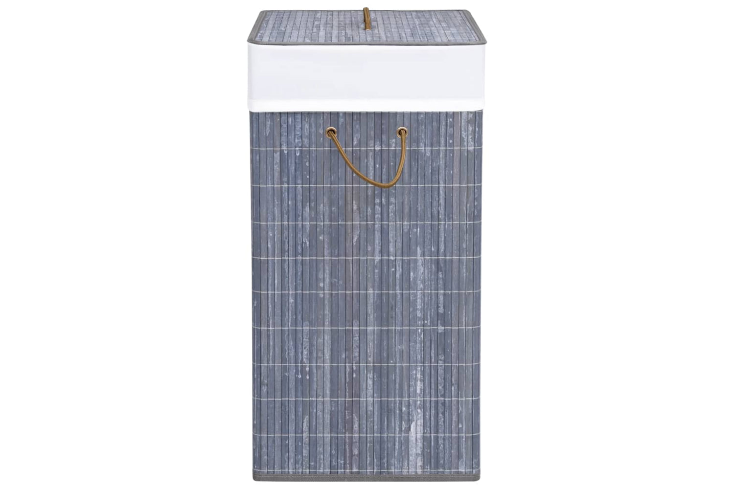 Vidaxl 320742 Bamboo Laundry Basket Grey 100 L-5