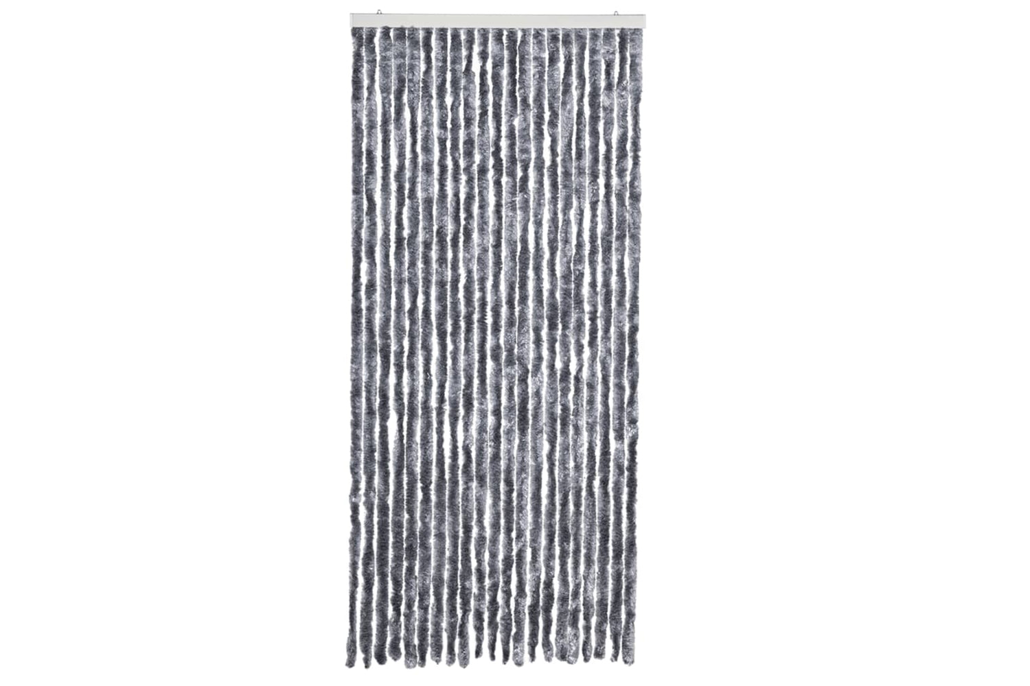 vidaXL Insect Curtain Silver 90x220cm Chenille-2