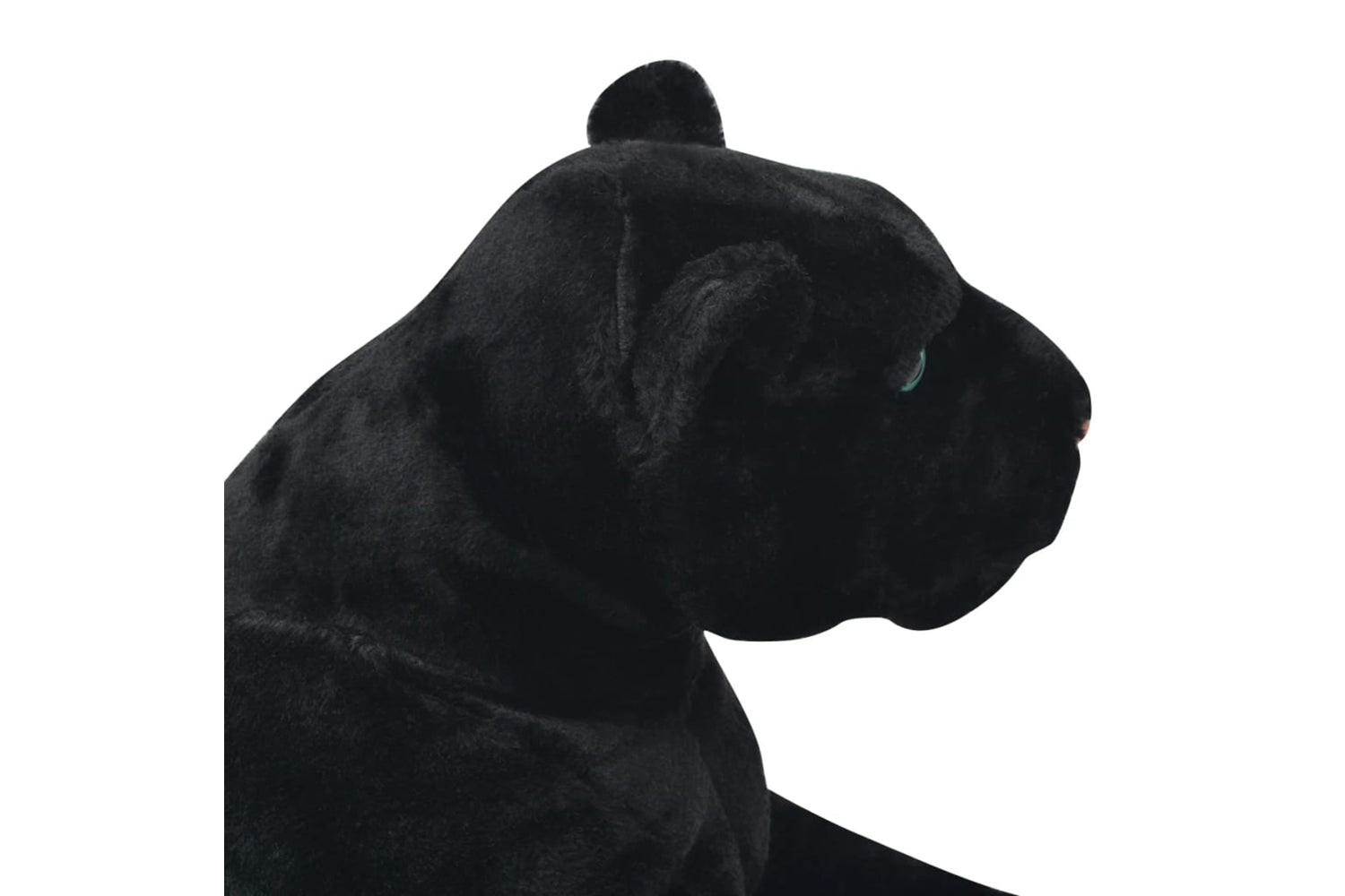 vidaXL 80166 Panther Toy Plush Black Xxl-4