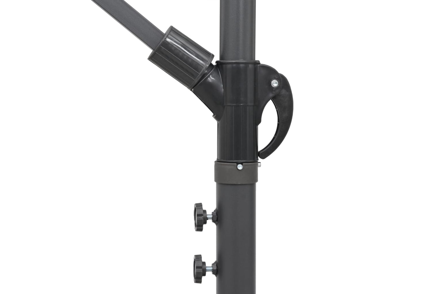 Vidaxl 47224 Hanging Parasol Burgundy 3 M Aluminium Pole-6