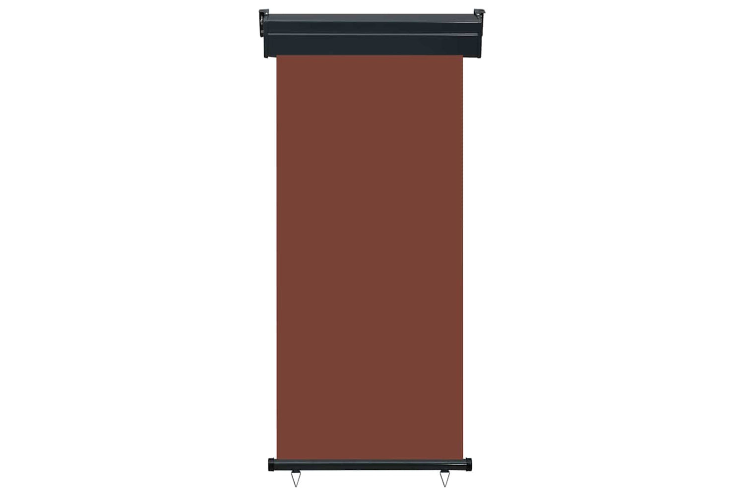 vidaXL Balcony Side Awning 85x250cm Brown-2