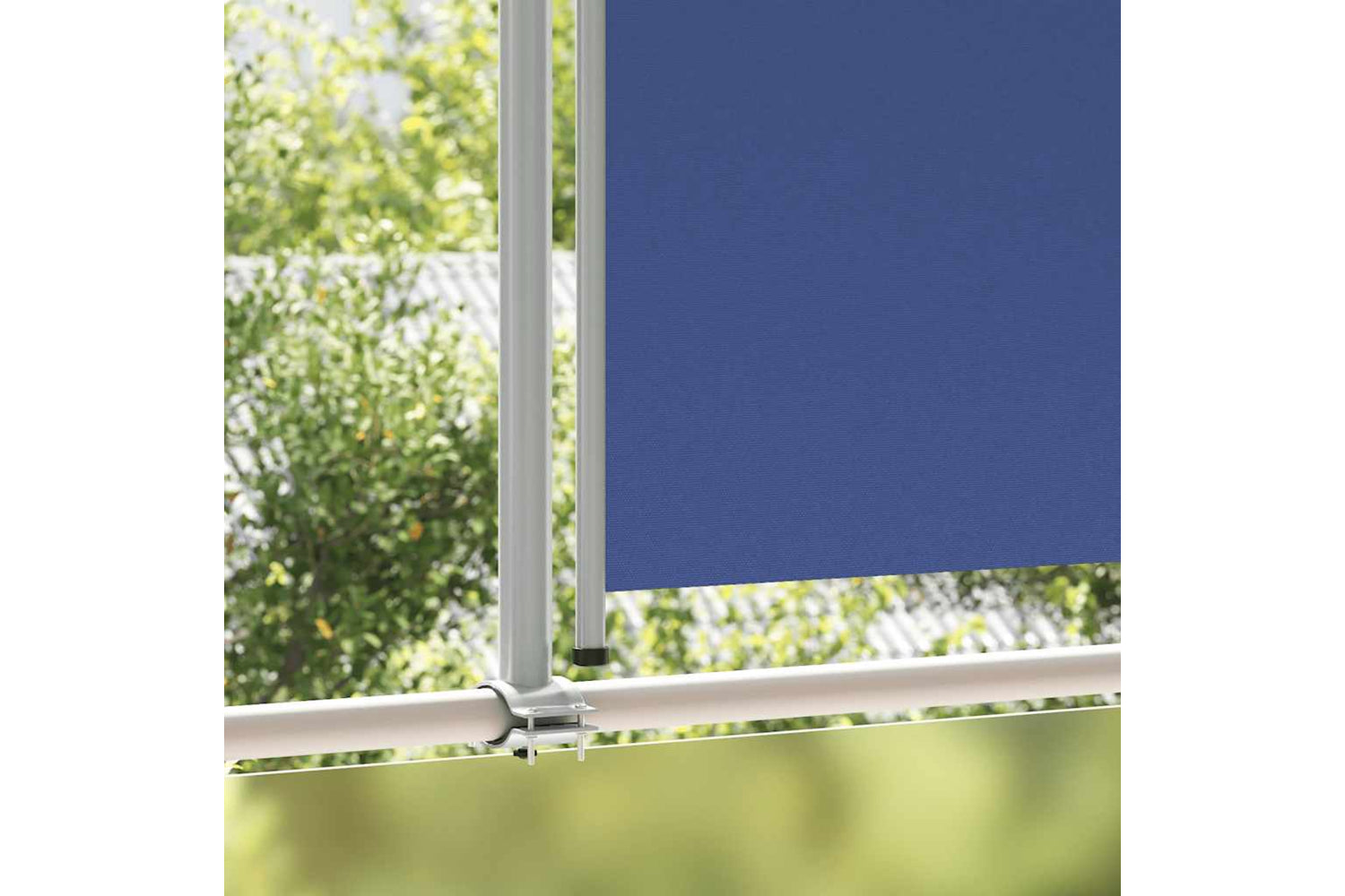 vidaXL Patio Retractable Side Awning 140 X 300cm Blue-2