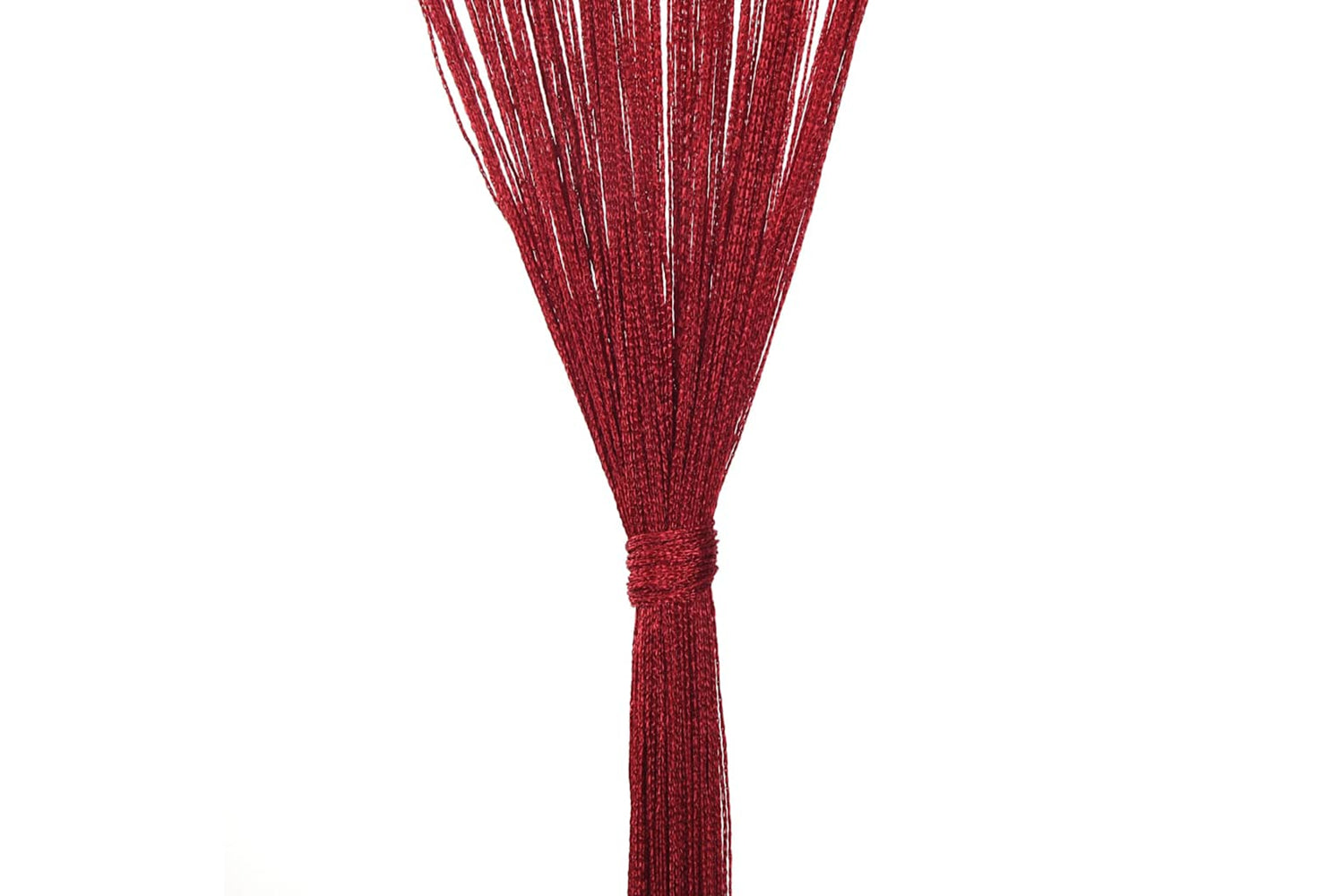 vidaXL 132409 String Curtains 2 Pcs 140x250cm Burgundy-7