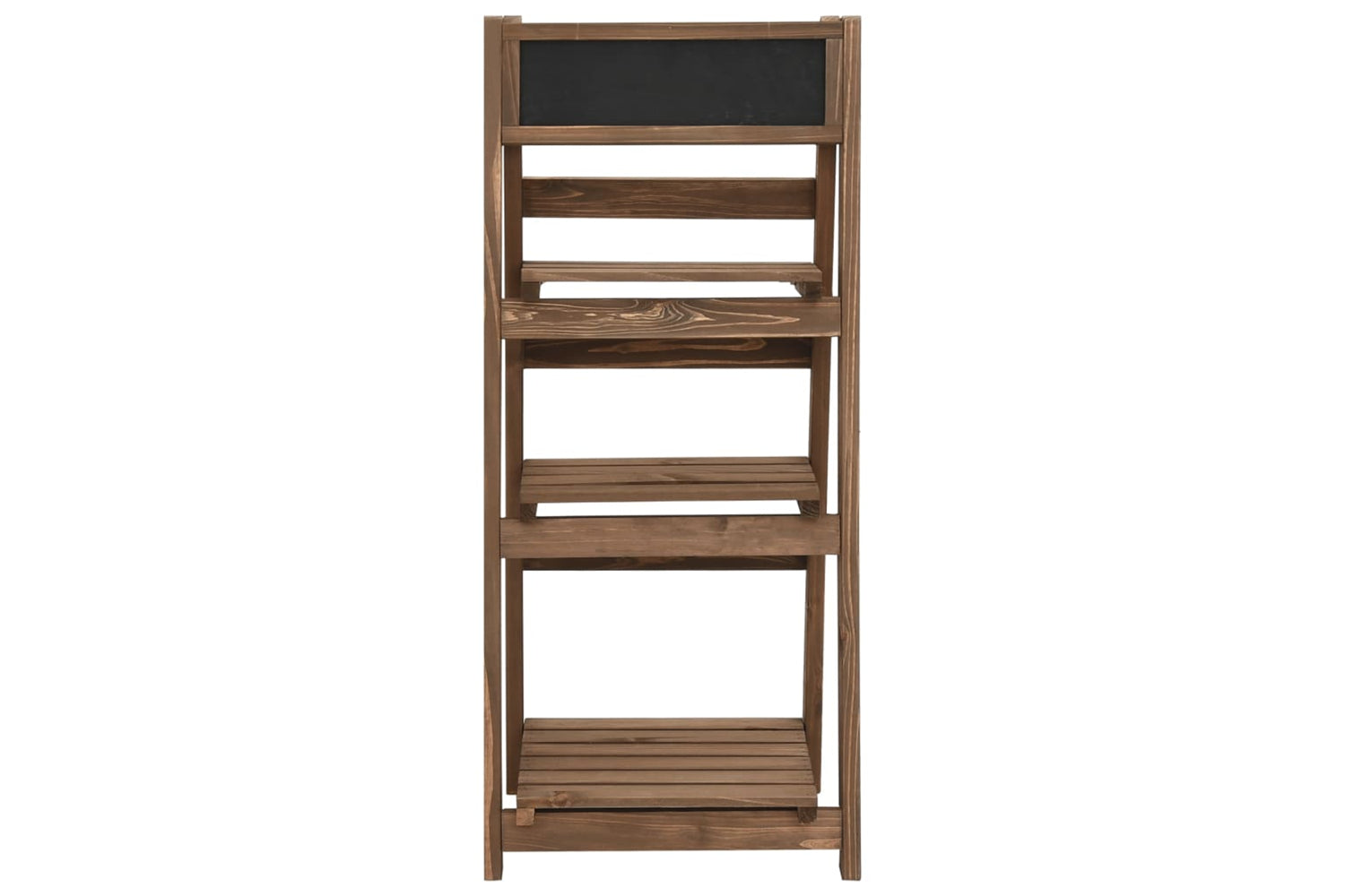 vidaXL 49382 3-tier Plant Stand With Blackboard 40x30x90cm Solid Fir Wood-2
