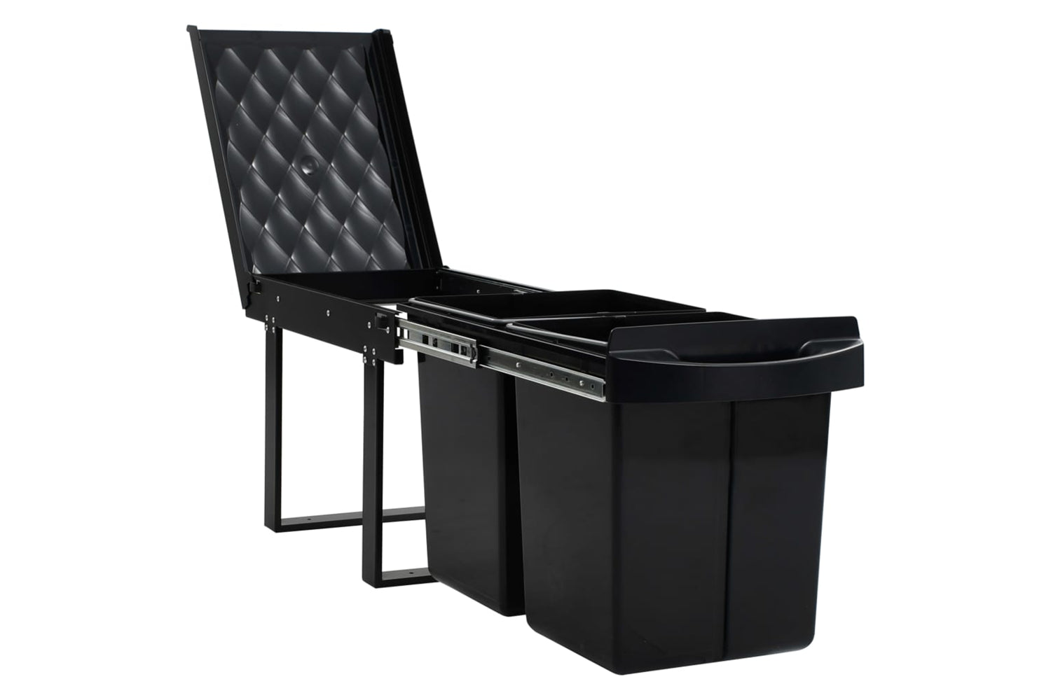 Vidaxl 51181 Kitchen Cupboard Pull-out Dustbin Soft-close 48 L-4