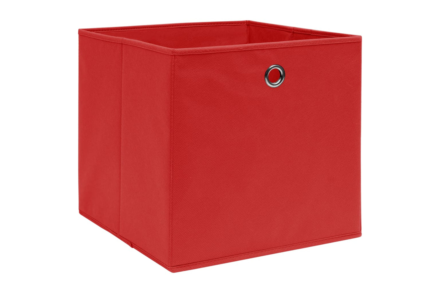 Vidaxl 288363 Storage Boxes 10 Pcs Red 32x32x32 Cm Fabric-2