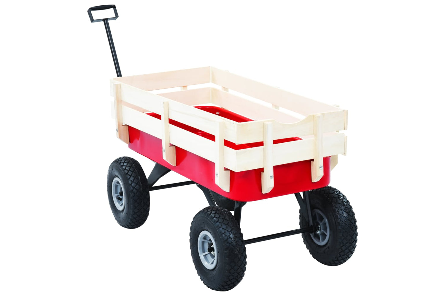 Vidaxl 145508 Hand Trolley 150 Kg Red-4