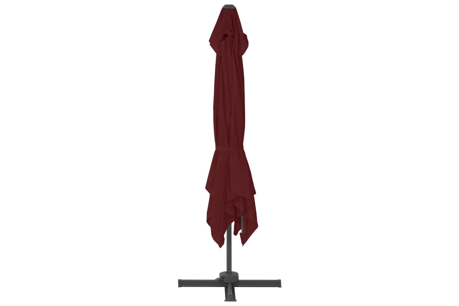vidaXL 312315 Cantilever Umbrella With Aluminium Pole Bordeaux Red 400x300cm-4