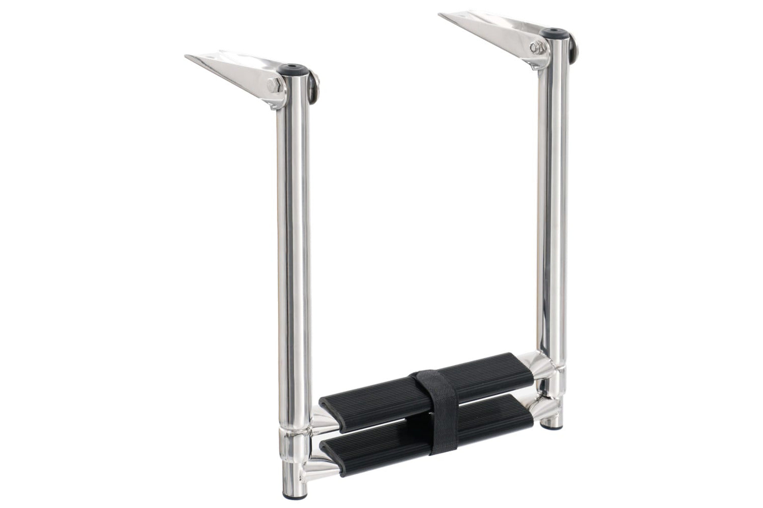 Vidaxl 92373 Folding Boarding Ladder 2-step Stainless Steel-3