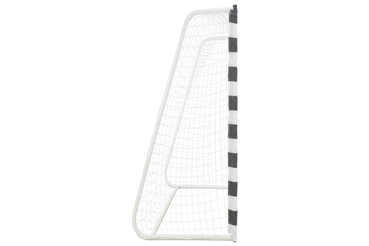 Vidaxl Soccer Goal 300x200x90 Cm Metal Black And White-3