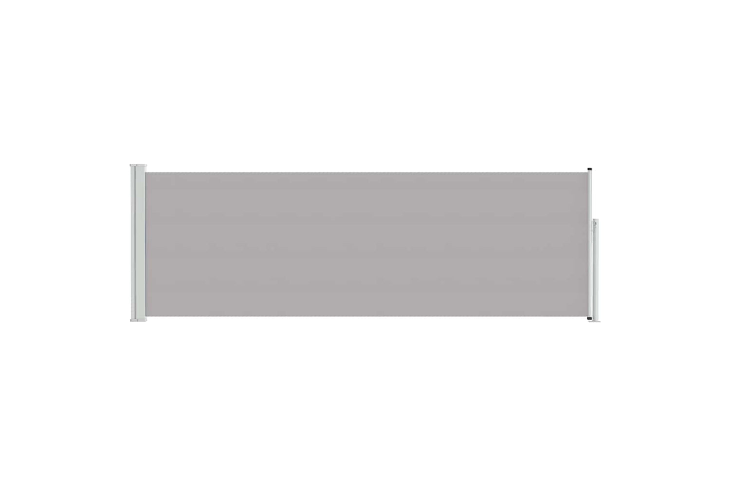vidaXL 48374 Patio Retractable Side Awning 100x300cm Grey-3