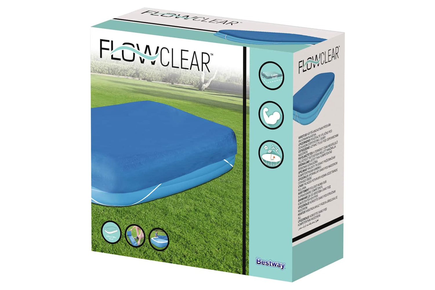 Bestway 92908 Flowclear Pool Cover 305x183x56 Cm-4