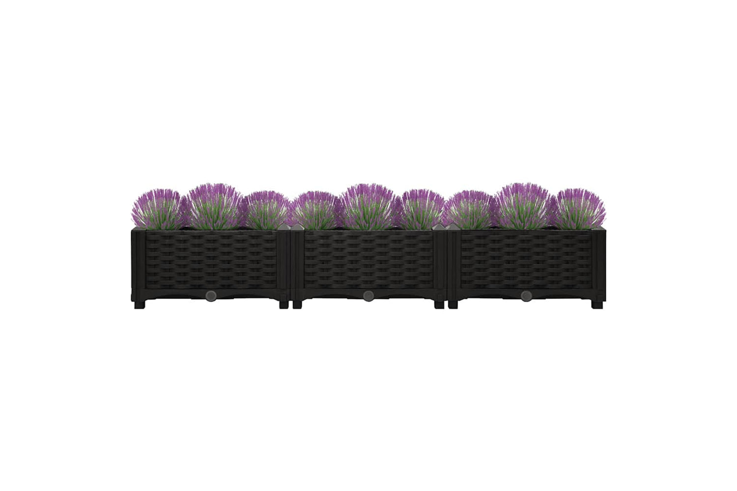 vidaXL Raised Bed 120x40x23cm Polypropylene-2