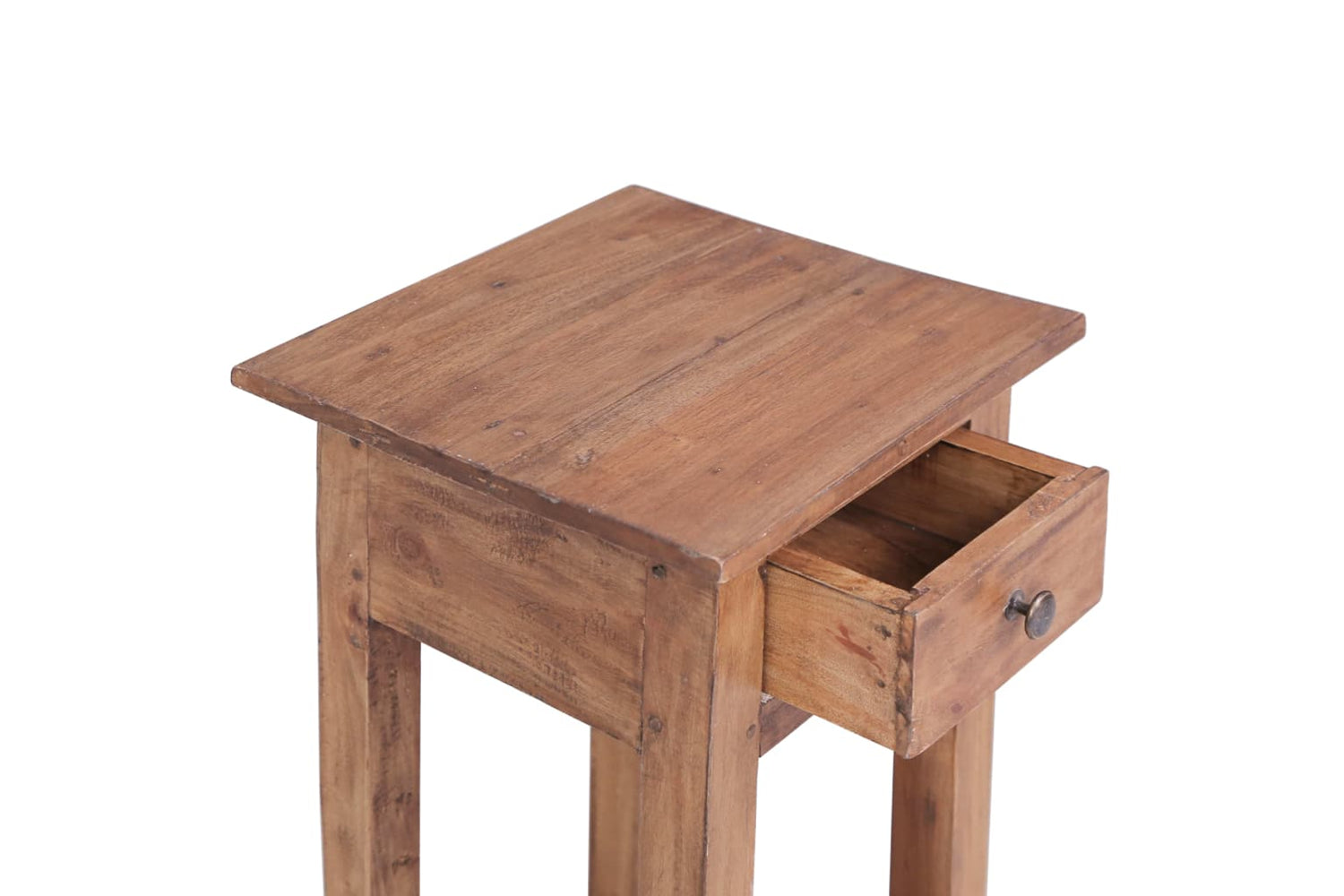vidaXL 283923 Plant Stand 30x30x75cm Solid Reclaimed Wood-7