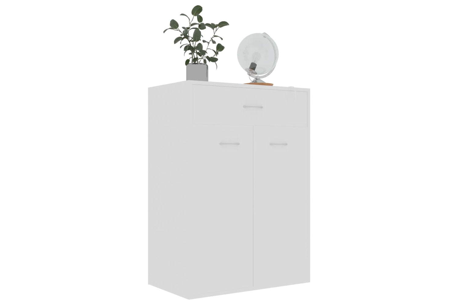 vidaXL 801071 Shoe Cabinet White 60x35x84cm Engineered Wood-5