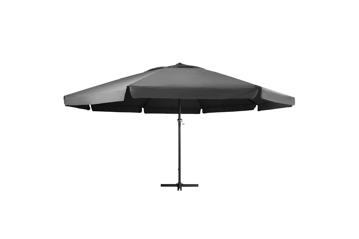 vidaXL 47372 Outdoor Parasol With Aluminium Pole 600cm Anthracite-2