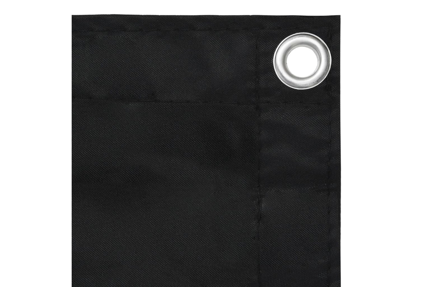 vidaXL 135067 Balcony Screen Black 120x600cm Oxford Fabric-3