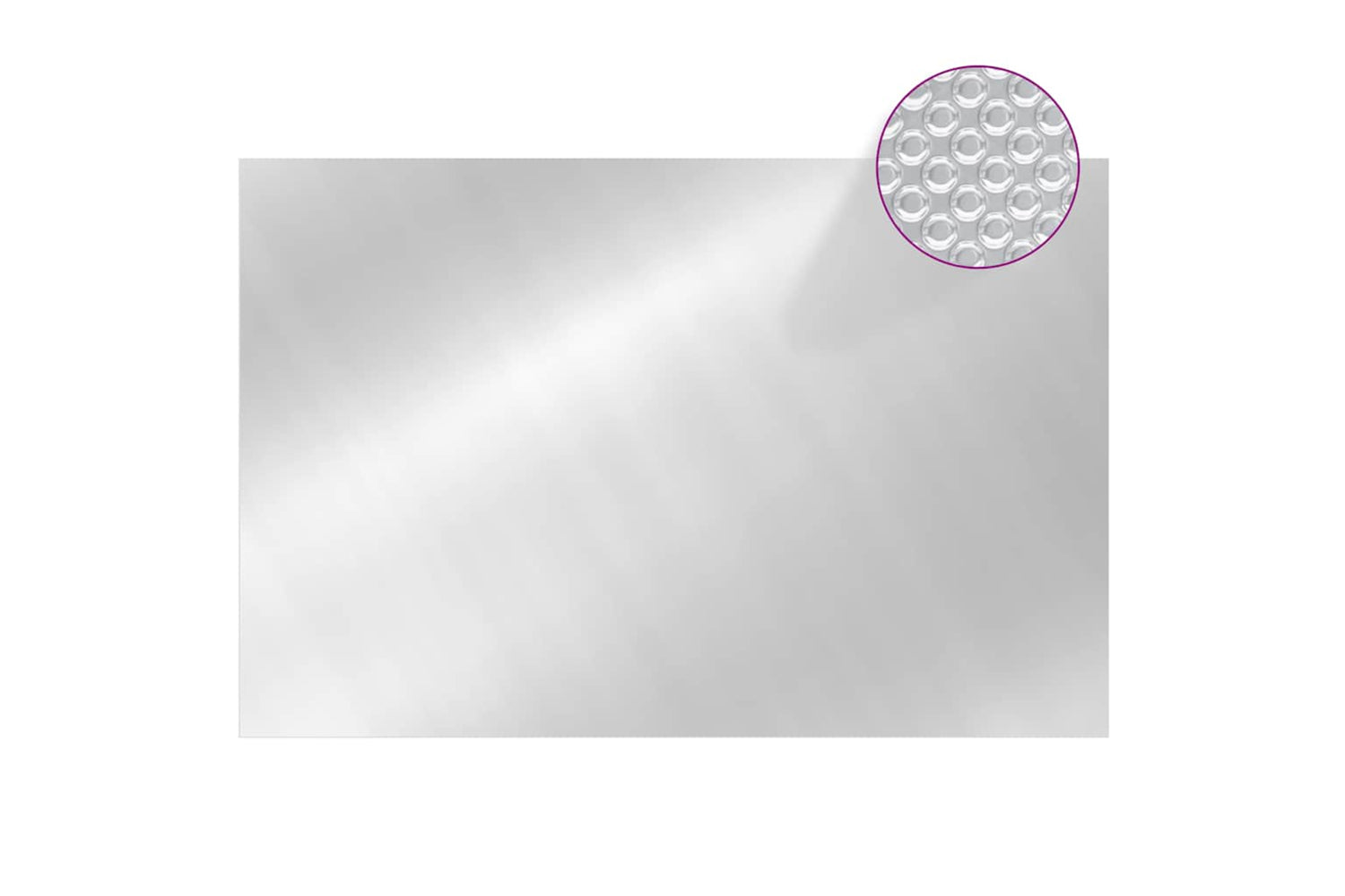 vidaXL 93102 Rectangular Pool Cover 600x400cm Pe Silver-3