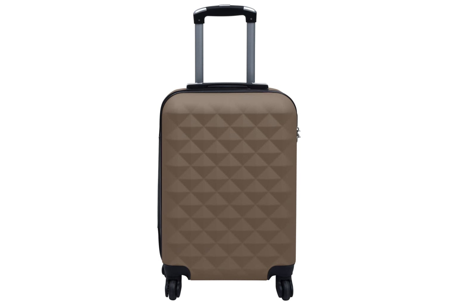 vidaXL 92423 Hardcase Trolley Brown Abs-2