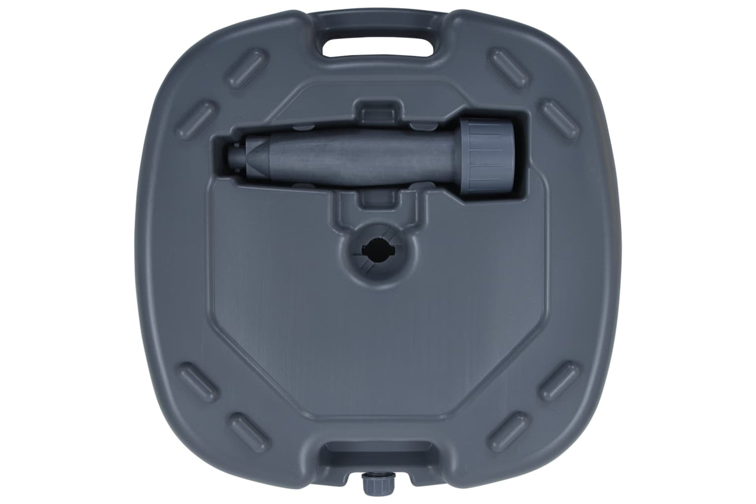 Vidaxl 47684 Portable Umbrella Base Grey Sand/water Filled-2
