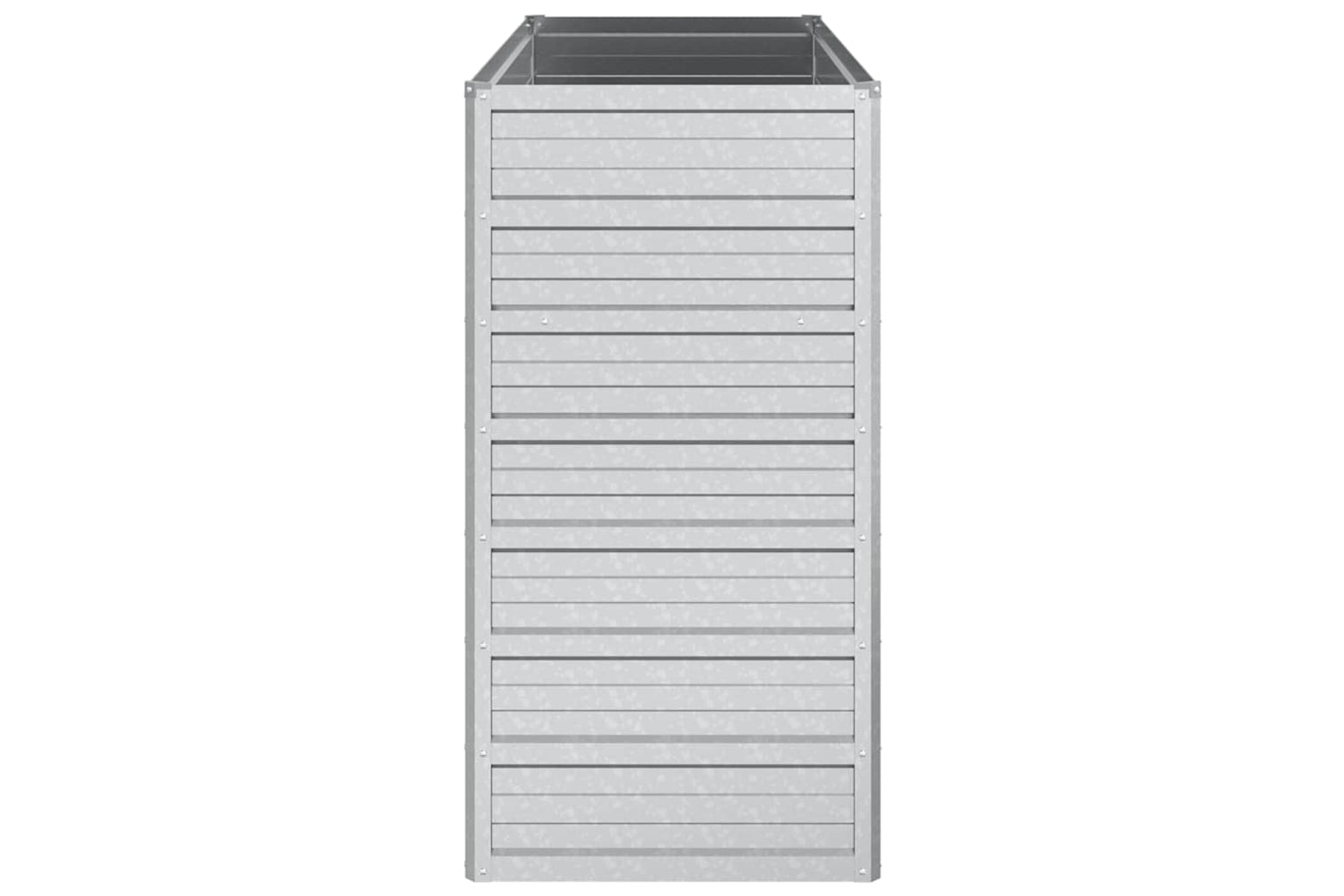 Vidaxl Garden Raised Bed 100x40x77 Cm Galvanized Steel Silver-4