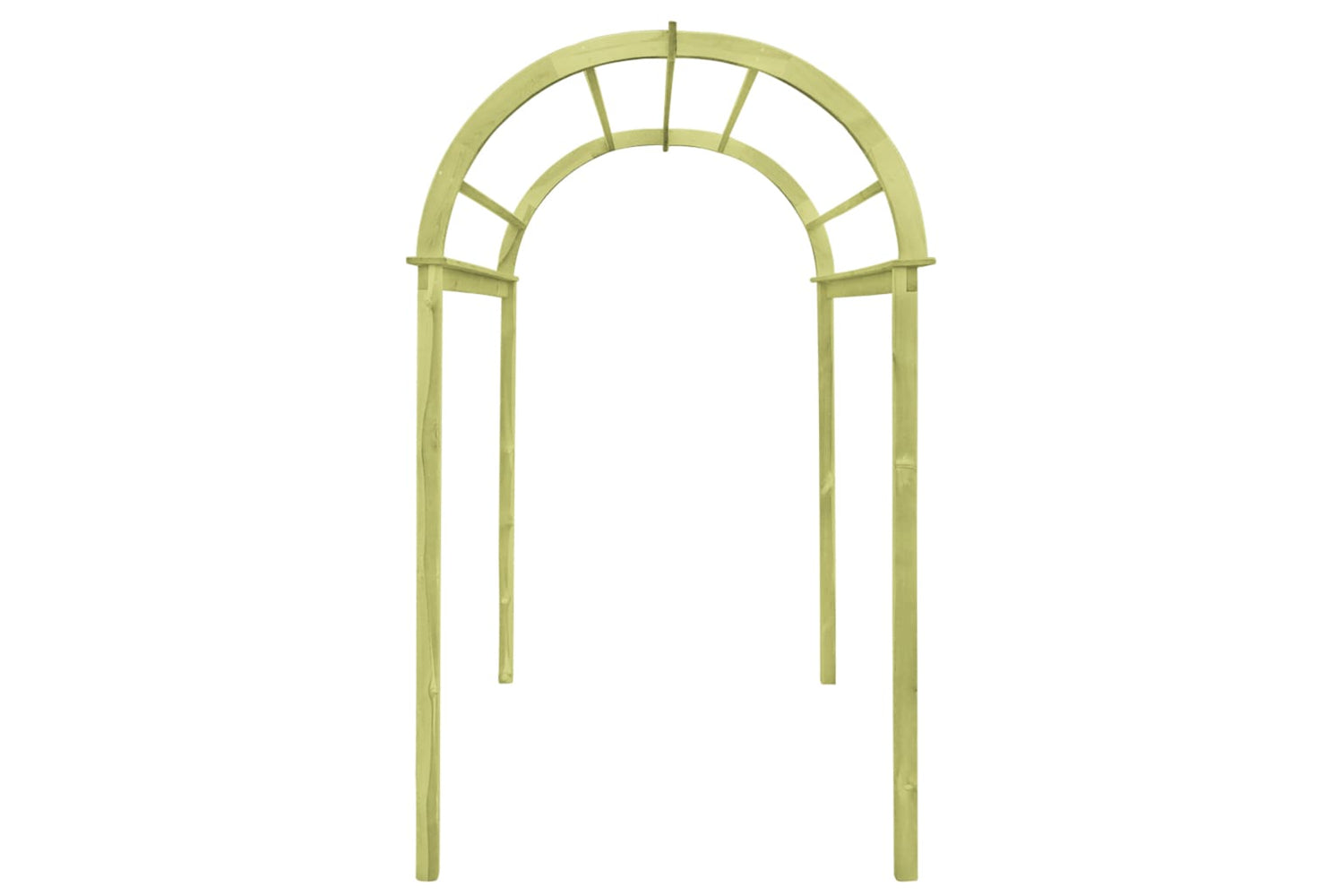 vidaXL 49030 Trellis Arch 125x150x235cm Impregnated Pinewood-3