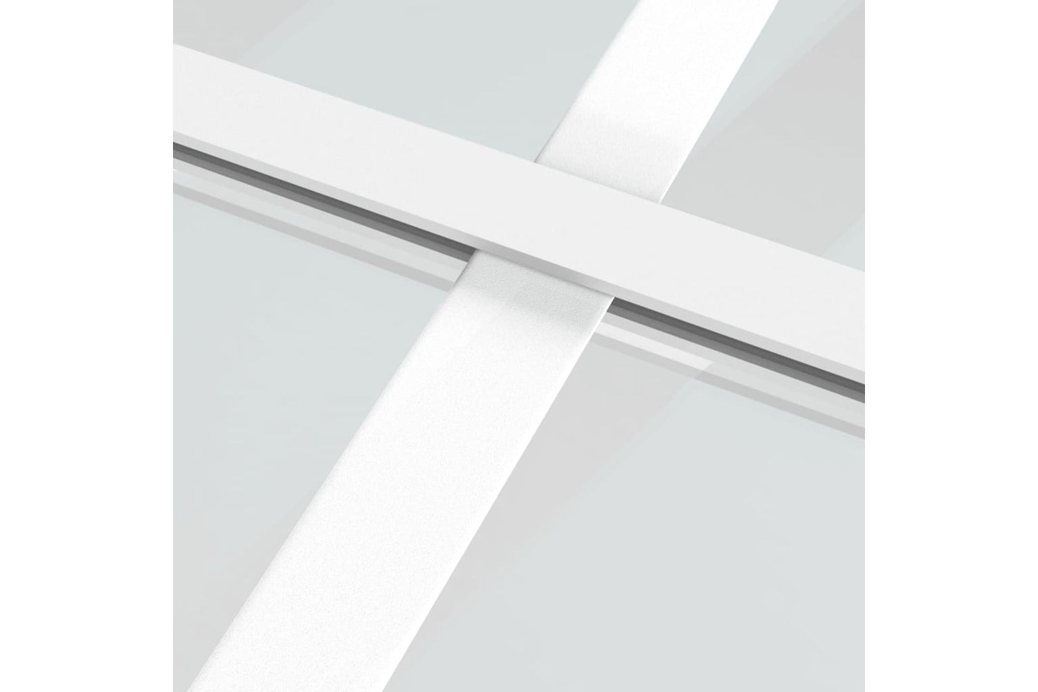 Vidaxl 151680 Sliding Door Esg Glass And Aluminium 76x205 Cm White-5