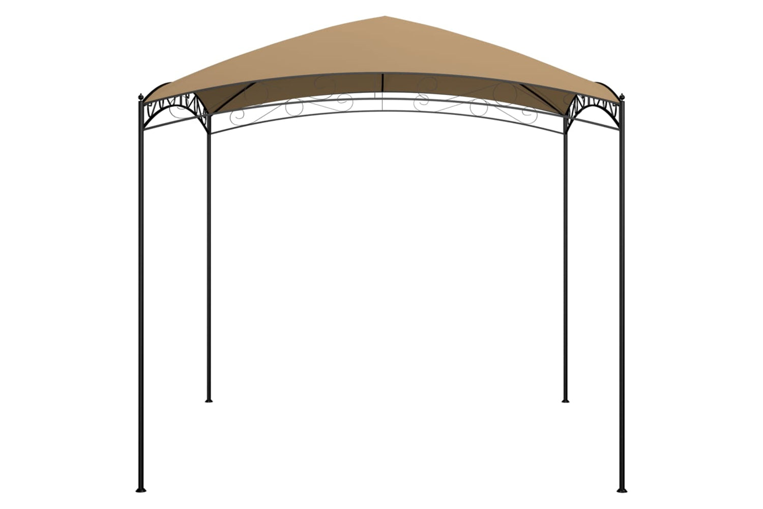 Vidaxl 313907 Gazebo 3x3x2.65 M Taupe 180 G/mâ²-2
