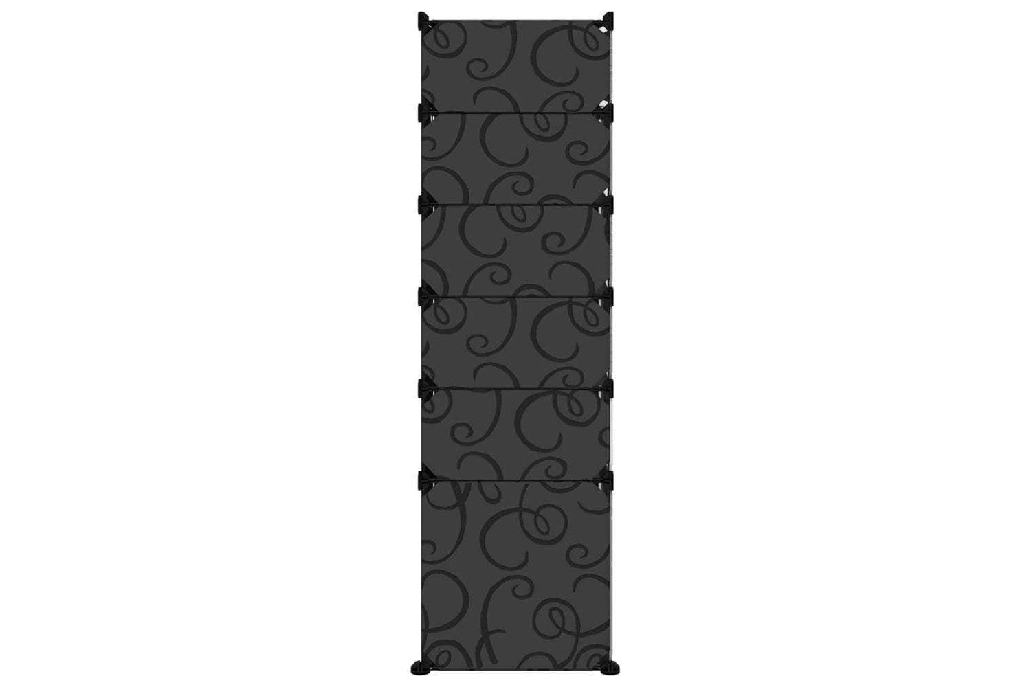 vidaXL 340565 Shoe Rack Black 94x37x125cm Pp-3