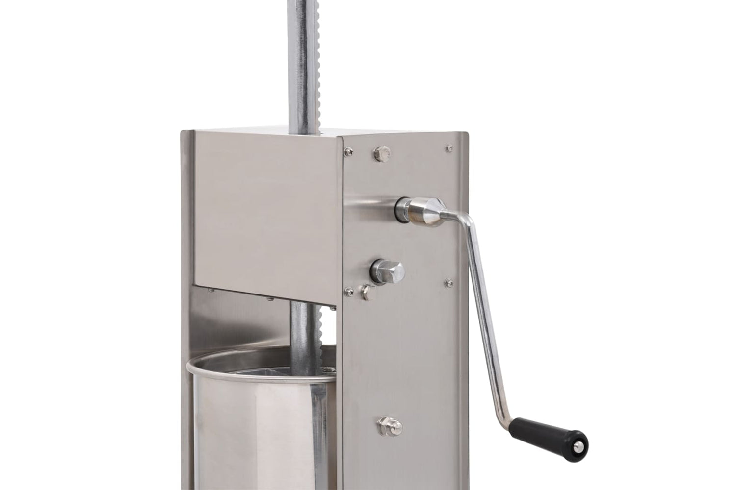 Vidaxl 50965 Manual Sausage Stuffer Silver 15 L Stainless Steel-6