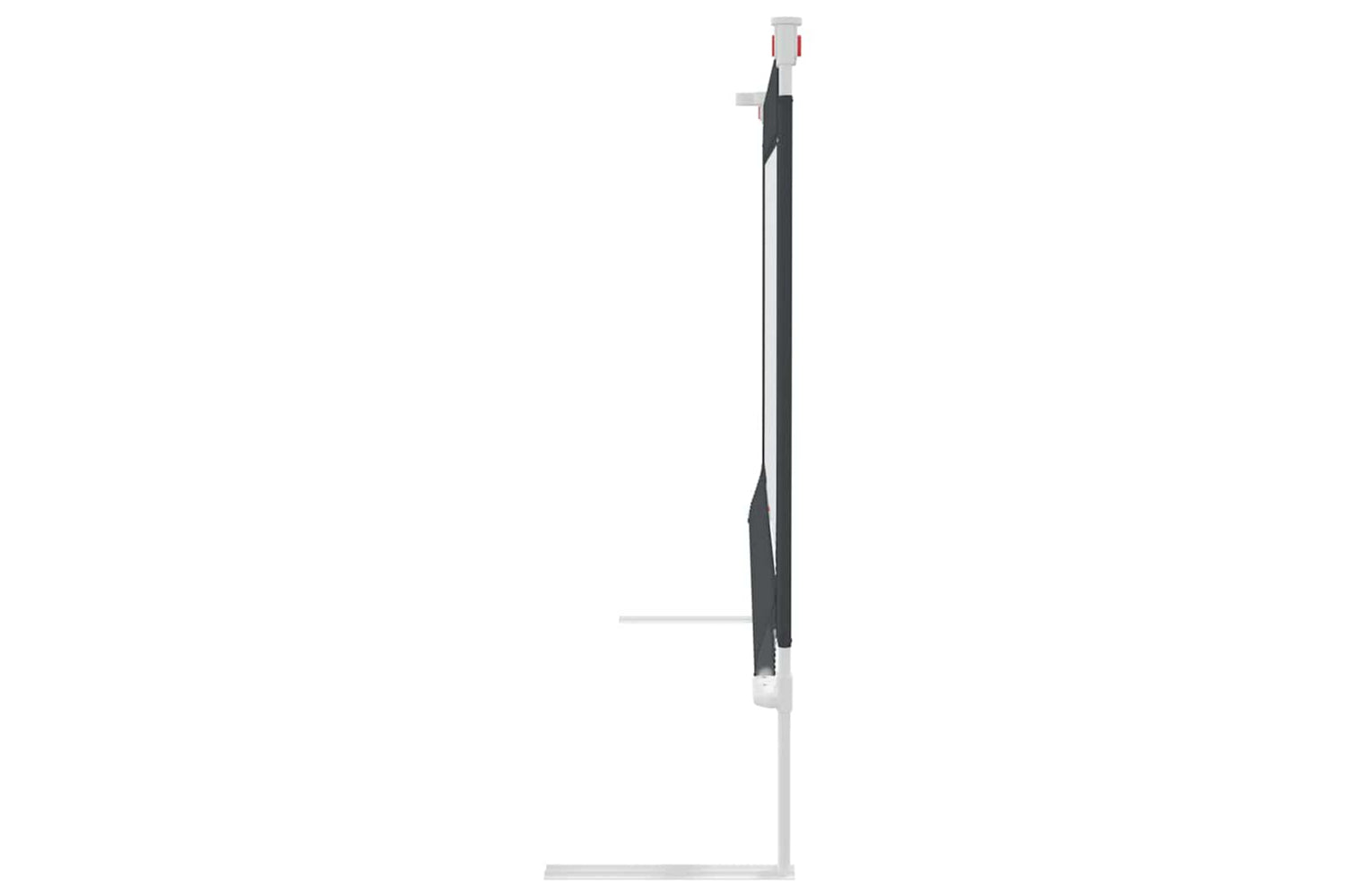 Vidaxl Toddler Safety Bed Rail Dark Grey 150x25 Cm Fabric-3