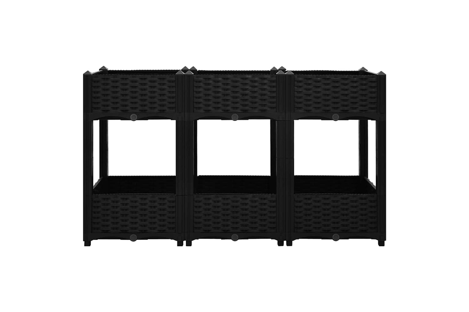vidaXL 316536 Raised Bed 120x40x71cm Polypropylene-2